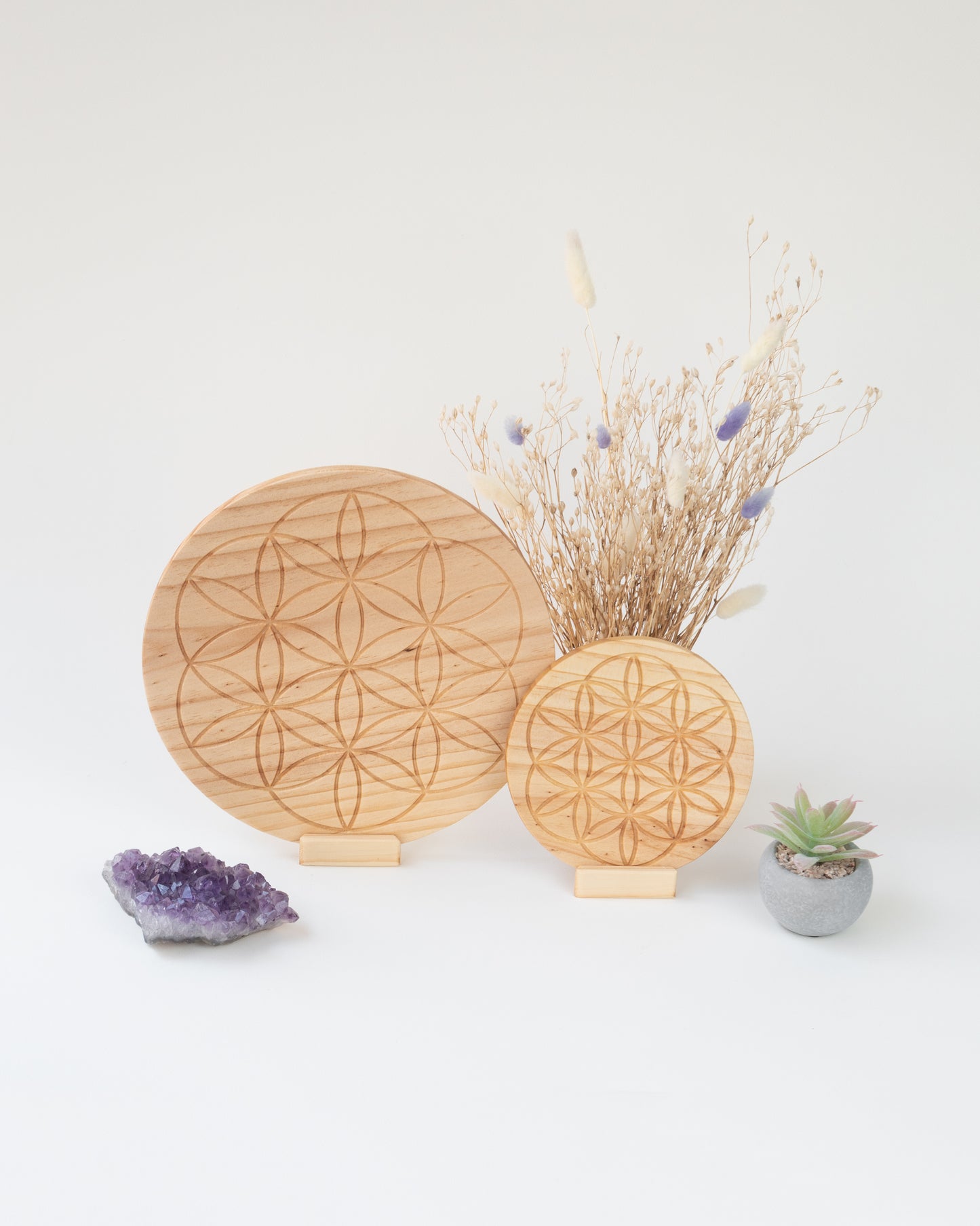 Rejilla de madera: Semilla de la vida