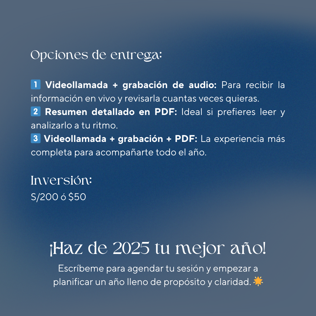 Planifica tu 2025 con Astrología