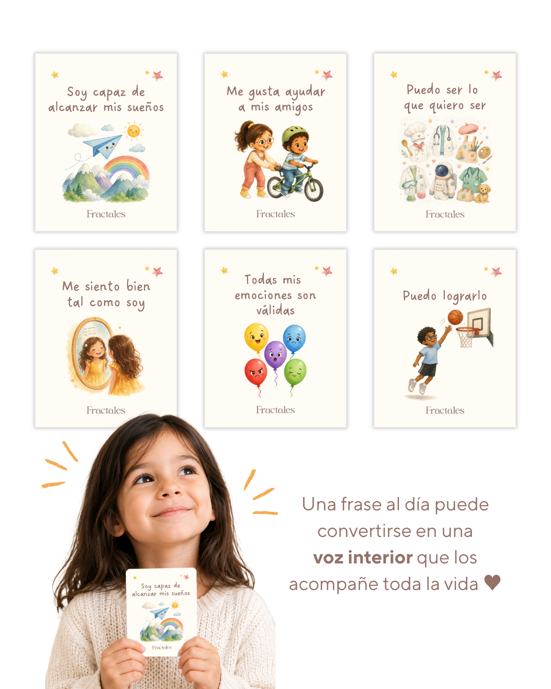 150 Afirmaciones para Niños
