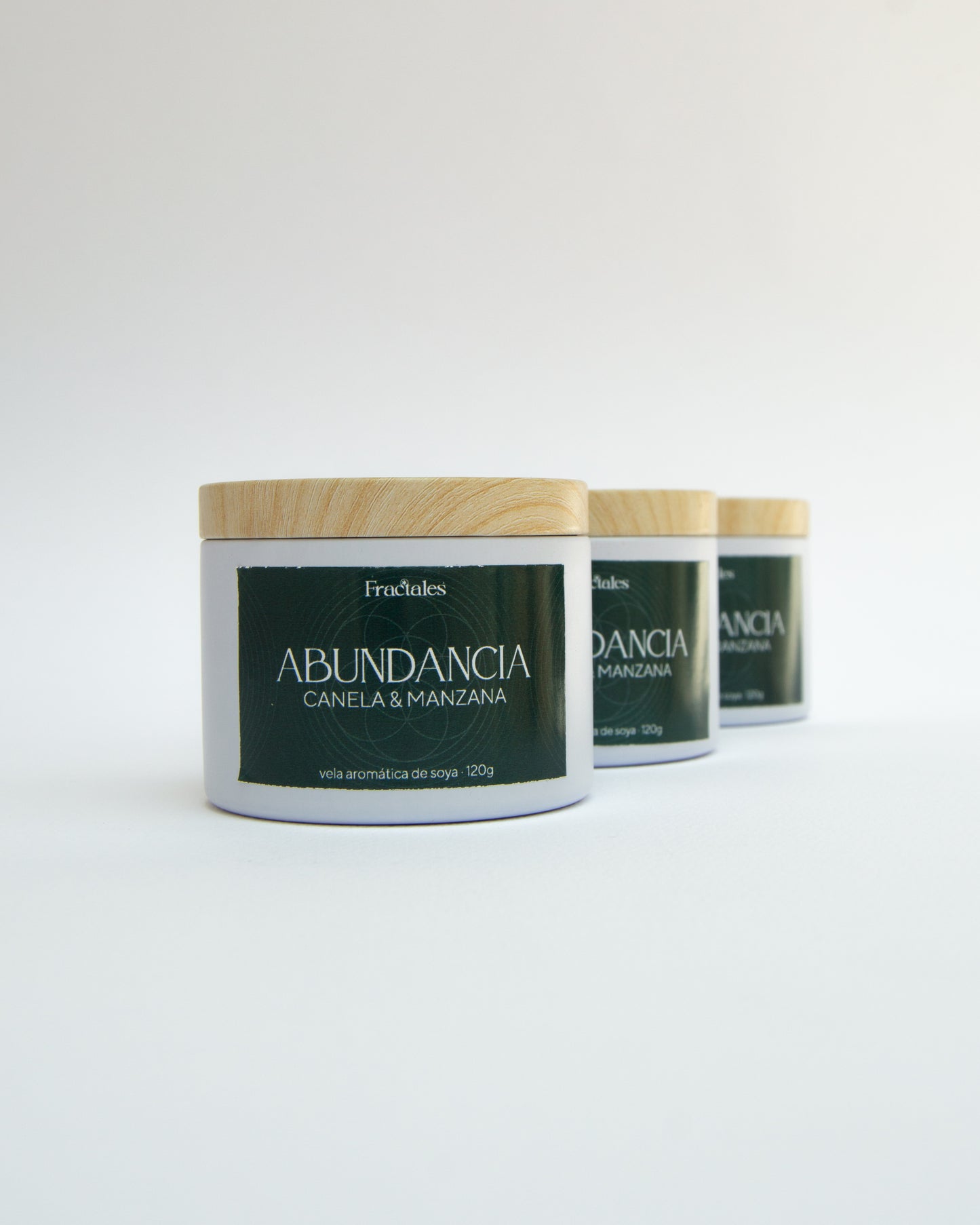 Vela: Abundancia · Canela y manzana