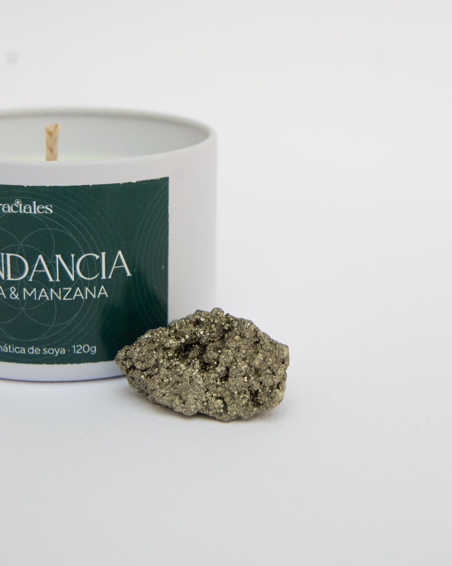 Vela: Abundancia · Canela y manzana