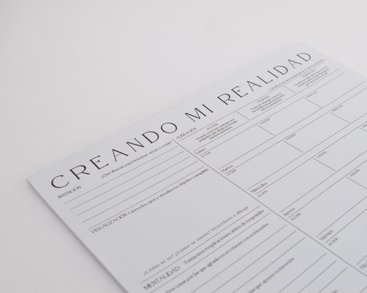 Planner · Creando mi Realidad